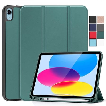 جراب حافظة ايباد سمارت سليكون ملون مع مكان للقلم