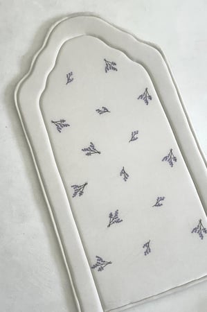 سجاد لافندر منثور