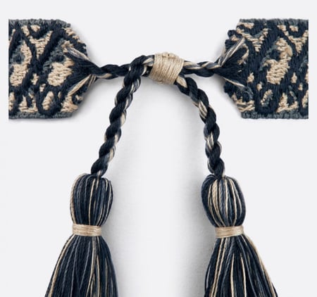 Dior Friendship Bracelet 2 Piece | اساور ديور القماش ( حبتين )