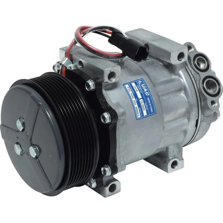 COMPRESSOR  JCB TRACTOR 9PK DM ANGLE PAD  24V No13162C كمبروسر معدات