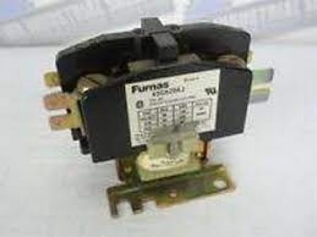 CONTACTOR 2 POLE FURNAS 42CA20AJ COIL 24V  No 03306A  كونتاكتور