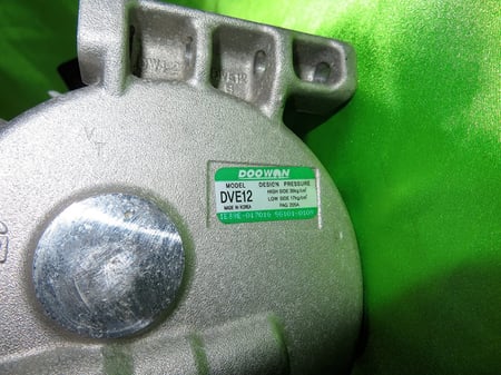 #13177K كمبروسر مكيف هيونداي وكيا 2011-2015 / COMPRESSOR HYUNDAI ACCENT  KIA PRIDE 2011-2015