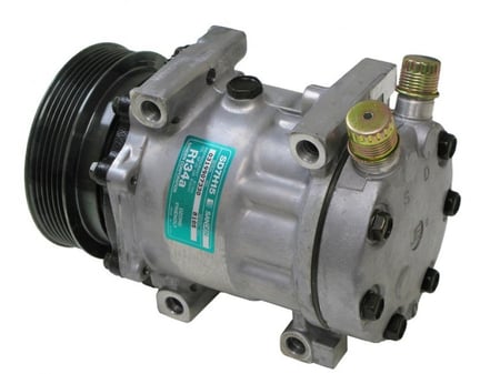COMPRESSOR SANDEN UNIVERSAL 7PK 12V DM No 10082J  كمبروسر ساندن عام