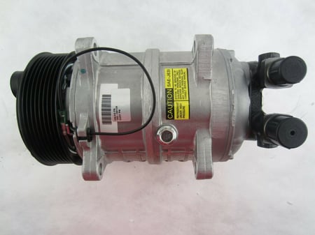 #11162J كمبروسر مكيف تي ام 16 / COMPRESSOR TM-16 12V  8PK BOLT WITH PRESSURE RELIVE VALVE