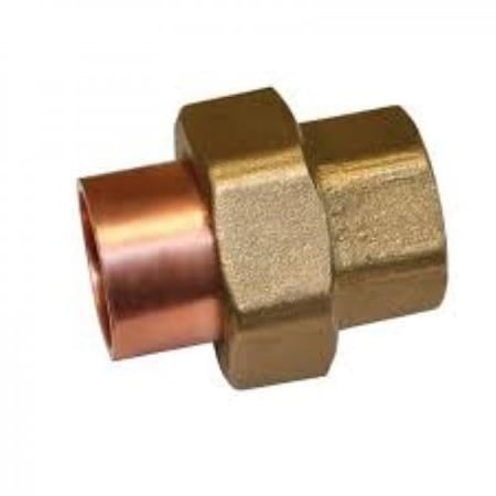 COPPER AND BRASS UNION CXC SOLDER 1 1-8 X1 1-8 INCH No 02316A