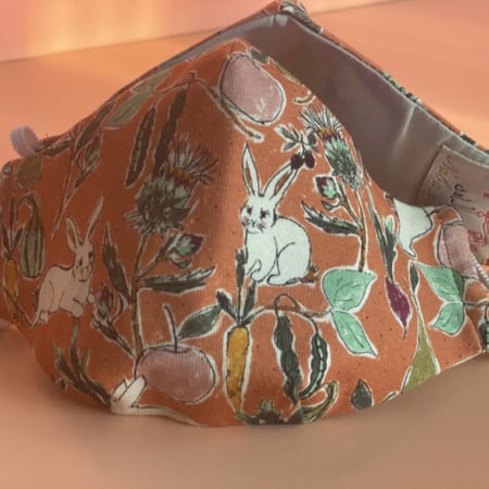 كمامة قماشية أرانب ومزرعة 95#