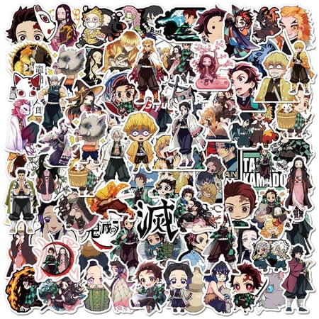 Demon Slayer - 50Pcs Stickers Bundle