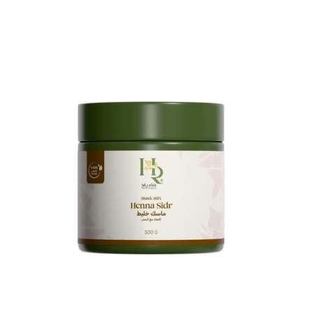 ماسك خليط الحناء و السدر في علبه واحدة ابتكار خاص في مصنعنا