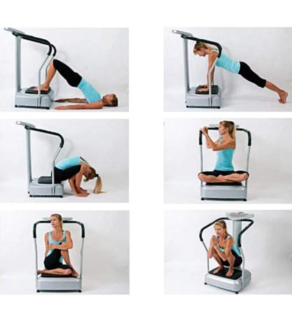 جهاز مساج كريزى فيت - اسود، رمادى