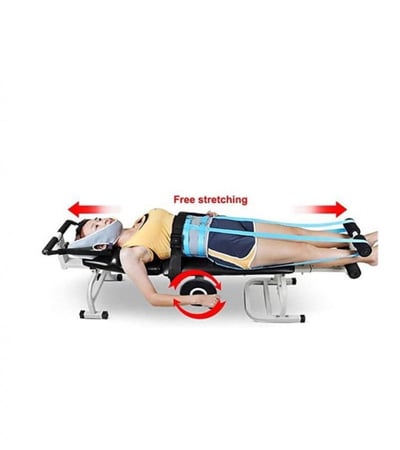 جهاز سحب الفقرات مع السرير