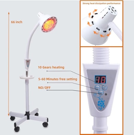 Infrared Light,White 275W