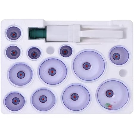 مجموعة حجامة طبية واكواب مفرغة