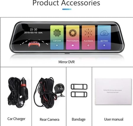 داش كام 4K امامي وخلفي