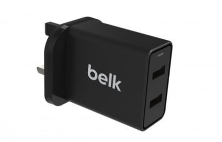 شاحن جداري بلك منفذين 24 واط