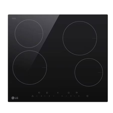 سطح بلت ان ال جي كهرباء 59 سم 4 عيون سيراميك أسود CBEZ2414B