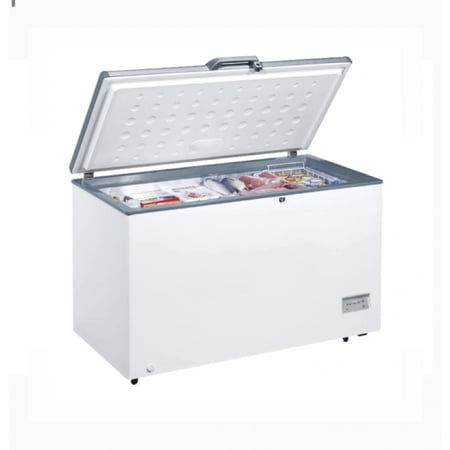 سوبر جنرال فريزر أفقي - 13.42 قدم مكعب - 380 لتر - أبيض - KSGF444HM