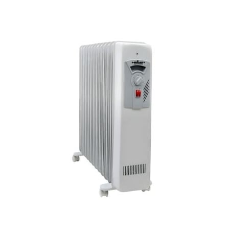 دفاية زيت هيلر 15 ريشة - 2500 واط -أبيض - MAS2515