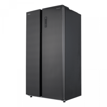 باناسونيك ثلاجة دولابي بابين انفرتر - 19.9 قدم مكعب - رمادي - PANASONIC PNR-BS734MSSA