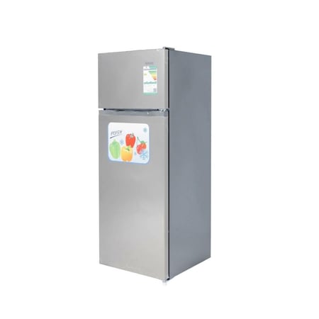 بيسك ثلاجة بابين - 7.4 قدم مكعب - فضي - BRD-D240ML SS