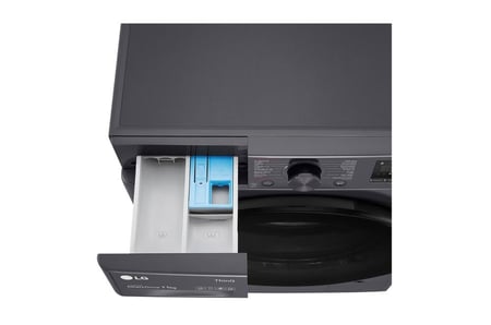 غسالة ملابس فتحة أمامية ال جي 11 كيلو لون أسود موديل WFR1114MB