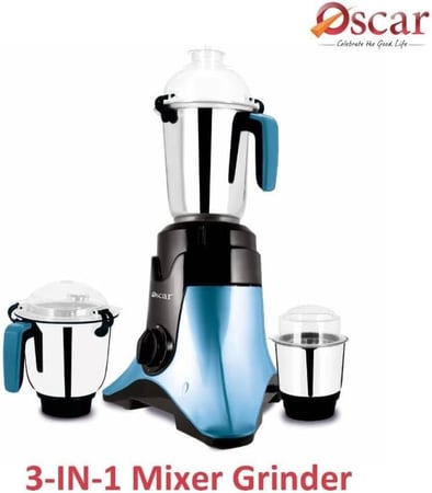 مجموعة خلاط وعصارة ومطحنة اوسكار 750 واط -OMG750INDK