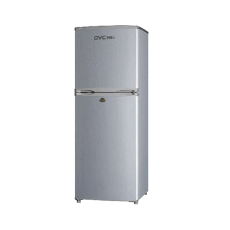 ثلاجة جي في سي برو بابين 182 لتر 6.4 قدم لون فضي موديل GVDS-300S