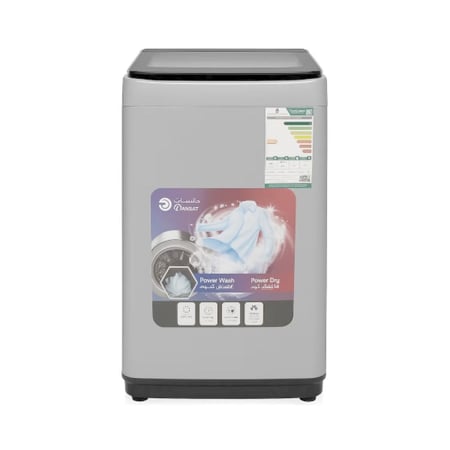 غسالة اوتوماتيك تعبئة علوية دانسات 5 لتر لون فضي موديل DANWM5TL