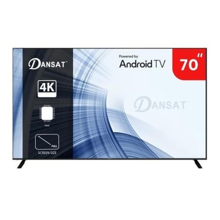 شاشة ذكية دانسات 70 بوصة نظام أندرويد - 4K الترا اتش دي - DTD70BU