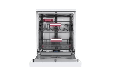 غسالة صحون توشيبا  14 مكان  6 برامج  1650 لتر لون أبيض  DW-14F5ME(W)-SA