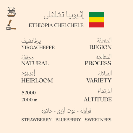 تشلشلي - إثيوبيا 1kg