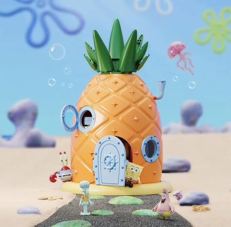 Sponge bob house