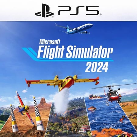 Microsoft Flight Simulator 2024/ Ps5- محاكي الطيران مايكروسوفت أطلبها الأن !
