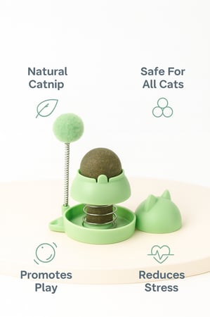 كاتنيب عشبة النعناع البري لتهدئة القطط العاب قطط catnip for cats