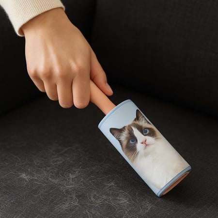 رول لتنظيف شعر القطط والحيوانات الاليفة تنظيف القطط رولر لإزالة الوبر