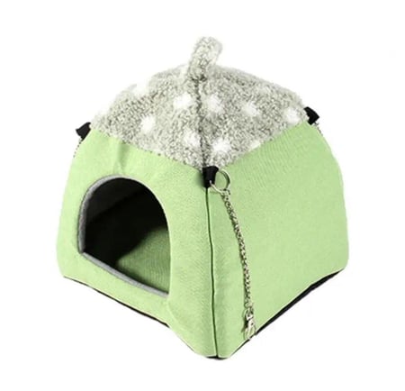 خيمة طيور عش اقفاص بيت للهامستر والشانشيلا بيوت للطيور