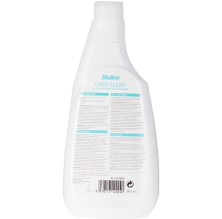 بايولاين بخاخ تنظيف اقفاص الطيور والقطط والارانب BioLine Cage Clean