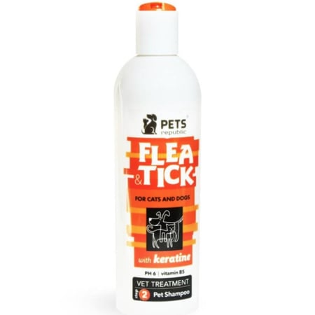 بيتس ريبابليك شامبو البراغيث والقراد Pets Republic Flea Tick Shampoo