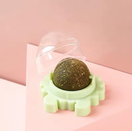 كرة الكاتنيب اوراق النعناع لتنظيف اسنان القطط وتهدئة القطط Catnip Ball