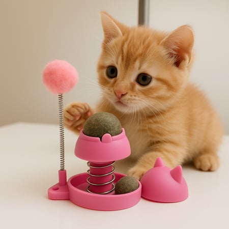 كاتنيب عشبة النعناع البري لتهدئة القطط العاب قطط catnip for cats