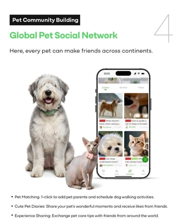 جهاز ماسو تتبع حيوانك الاليف بتقنية حديثة Maso Pet Phone Ai-GPS