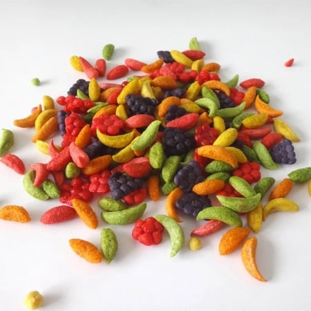 زوبريم الببغاء فواكه مجففة للطيور اكل ببغاء RM Parrot Fruit Zupreem