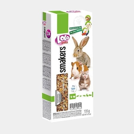 مكافآت لولو للأرانب والهامستر وجبات يومية للارانب والهامستر LoLo Pets