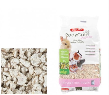 زولوكس رودي رمل هامستر فرشة للارانب ZOLUX RodyCob Litter for Rodent