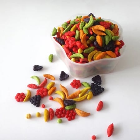 زوبريم الببغاء فواكه مجففة للطيور اكل ببغاء RM Parrot Fruit Zupreem