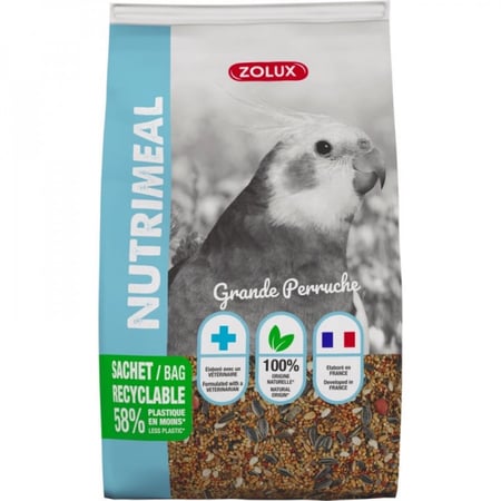 زولوكس غذاء الروز والكروان Zolux Nutrimeal3  - متجر قطتي الجميلة