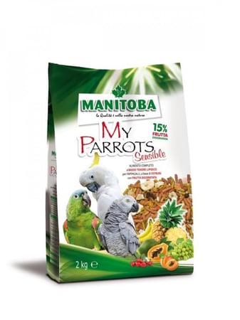 زوبريم مانيتوبا اكل الببغاء سنسبل - Manitoba My PARROTS Sensible