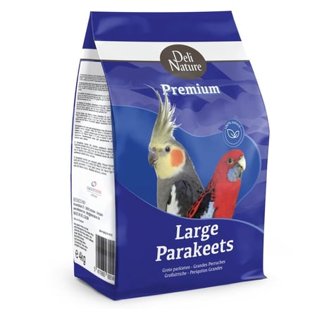 ديلي ناتشر اكل الكروان طعام البراكيت DeliNature Large Parakeet