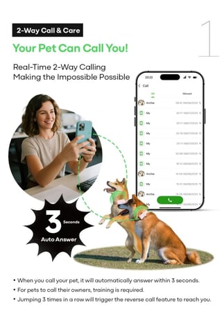 جهاز ماسو تتبع حيوانك الاليف بتقنية حديثة Maso Pet Phone Ai-GPS