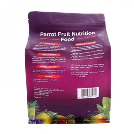 زوبريم الببغاء فواكه مجففة فيتامينات للطيور RM Parrot Fruit Zupreem