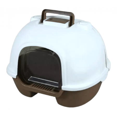 ليتر بوكس مغلق مع درج سحب ومجرفة اضافية - حجم كبير